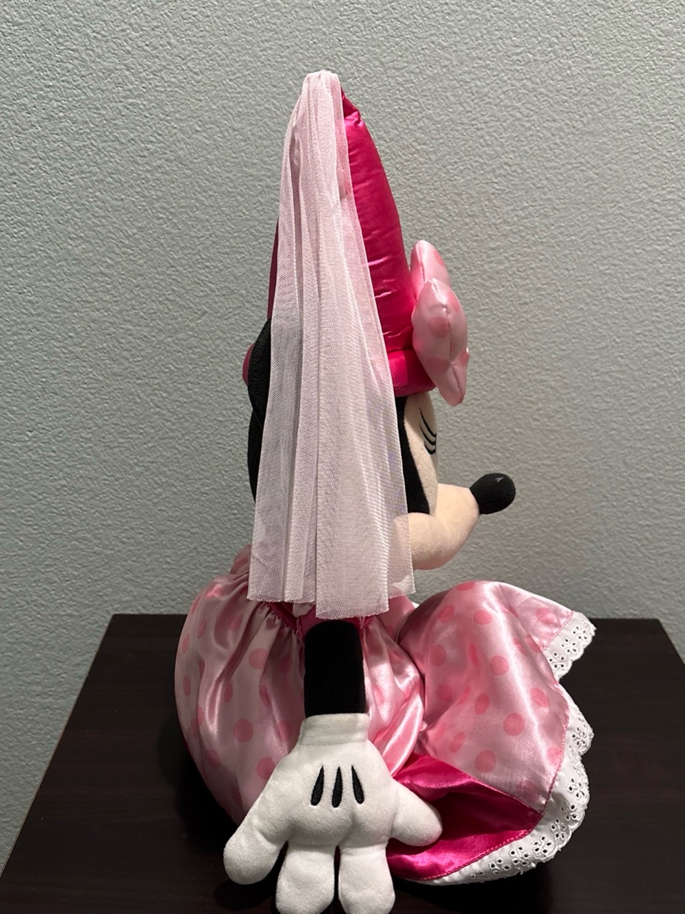 Disney Pink and Black Minnie Mouse Princess Plush Doll - Picture 2 of 11